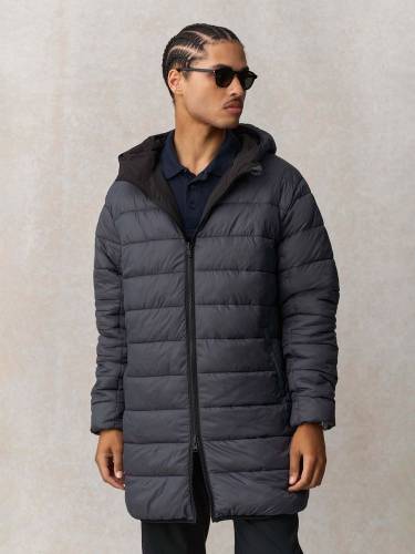 Куртка-парка унисекс Reverse, черная фото 14