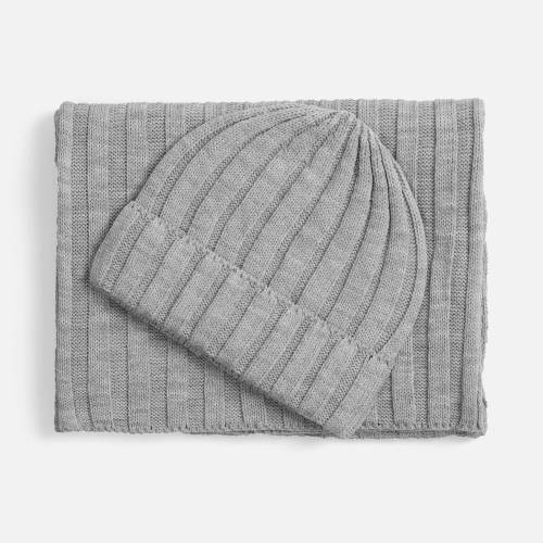 Шарф Metelitsa, серебристо-серый меланж фото 5