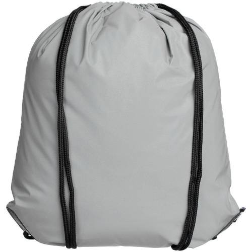 Рюкзак-мешок Manifest из светоотражающей ткани, серый фото 5