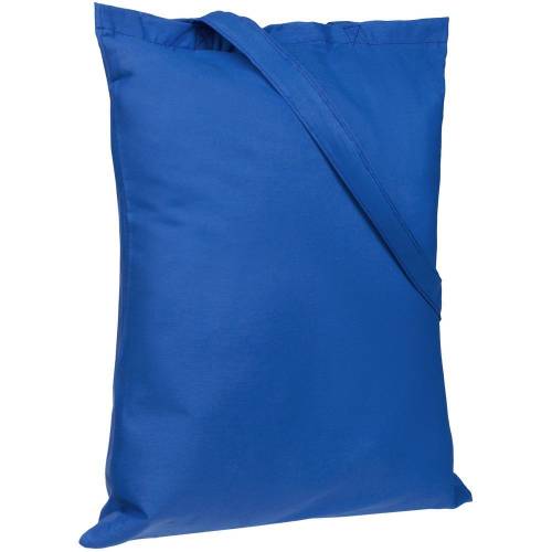 Холщовая сумка Basic 105, ярко-синяя фото 2