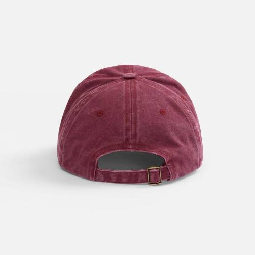 Бейсболка Berwi, бордовая фото 5 Бейсболка Berwi, бордовая фото 5