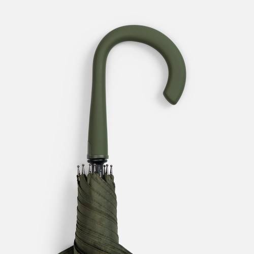 Зонт-трость Nimbrella, зеленый (хаки) фото 6