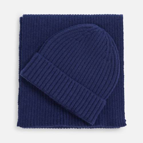 Шапка Laconi, синяя фото 4 Шапка Laconi, синяя фото 4