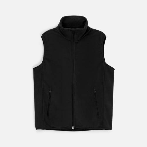 Жилет флисовый унисекс Ben Mac, черный фото 2 Жилет флисовый унисекс Ben Mac, черный фото 2