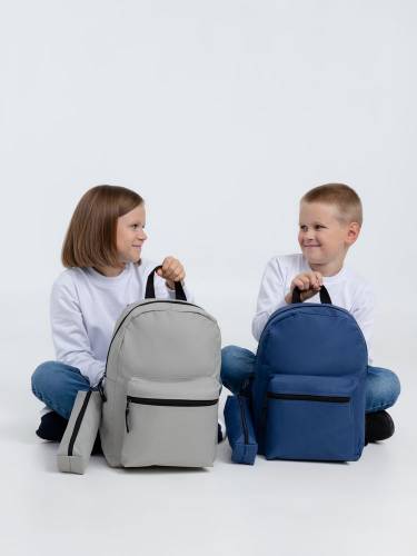 Детский рюкзак Base Kids с пеналом, темно-синий фото 10