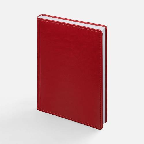 Ежедневник Nebraska, недатированный, красный фото 4