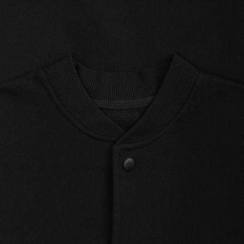 Бомбер унисекс Nuppu, черный фото 5