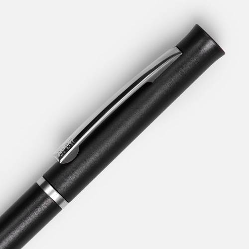 Ручка шариковая Euro Chrome, черная фото 4 Ручка шариковая Euro Chrome, черная фото 4