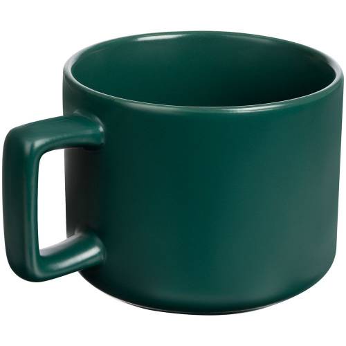 Чашка Jumbo, ver.2, матовая, зеленая фото 3