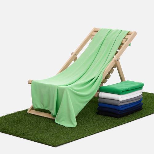 Флисовый плед Warm&Peace, светло-зеленый фото 7 Флисовый плед Warm&Peace, светло-зеленый фото 7