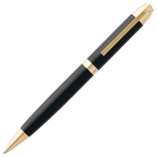 Ручка шариковая Razzo Gold, черная фото 4