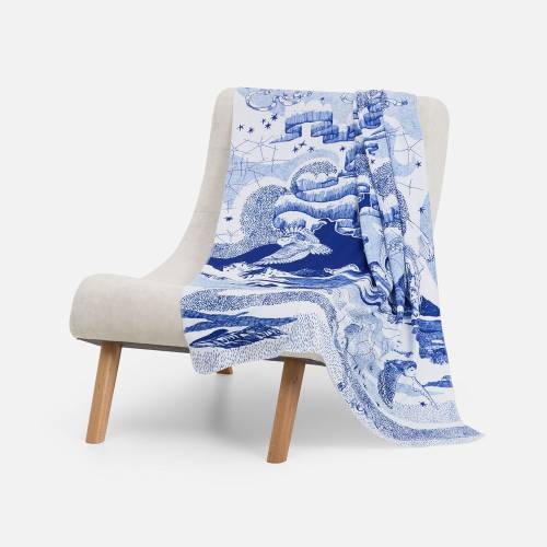 Флисовый плед «Чудеса прилетели» фото 5 Флисовый плед «Чудеса прилетели» фото 5