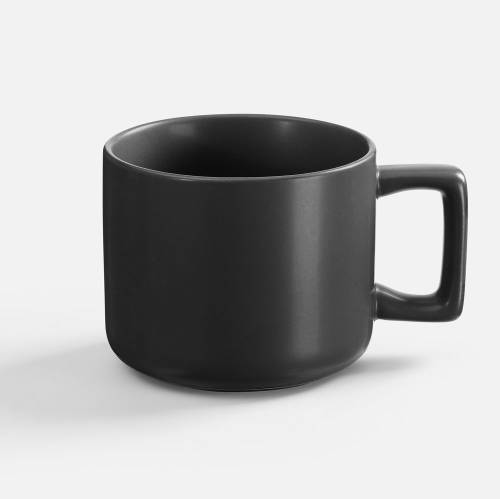 Чашка Jumbo в коробке матовая, черная фото 3 Чашка Jumbo в коробке матовая, черная фото 3