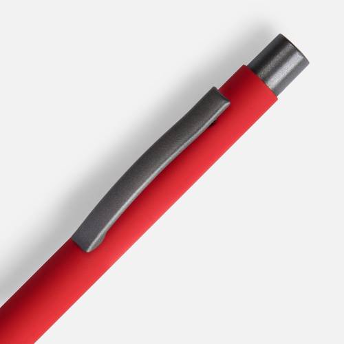 Ручка шариковая Atento Soft Touch, красная фото 4 Ручка шариковая Atento Soft Touch, красная фото 4