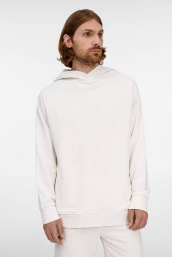 Худи унисекс H5, молочно-белое фото 2