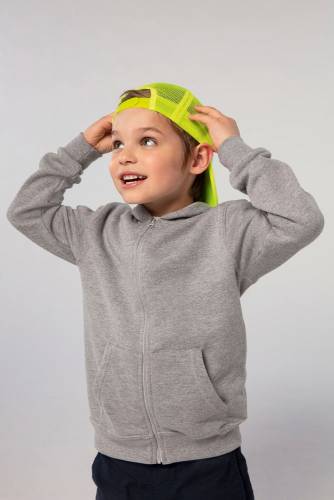 Толстовка детская Stone Kids, серый меланж фото 6