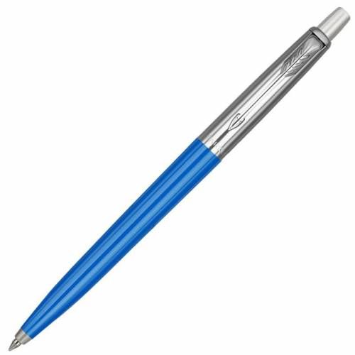 Ручка шариковая Parker Jotter Originals Blue Chrome CT, синяя фото 2
