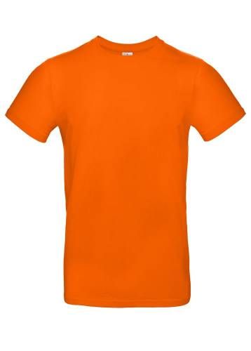 Футболка мужская E190, оранжевая фото 2