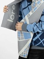 Шарф на заказ Tricksy Classic Net, L, полушерсть