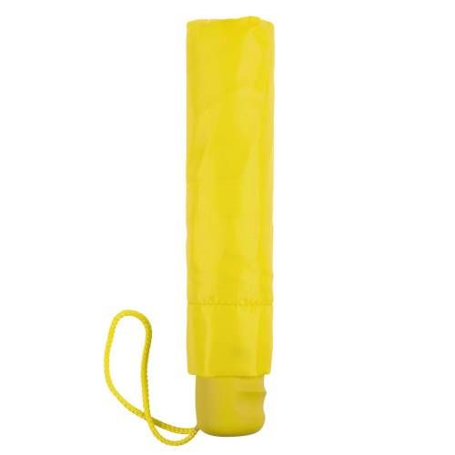 Зонт складной Basic, желтый фото 5