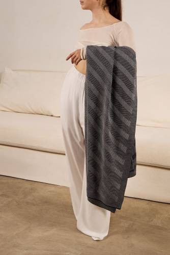 Плед Locus Solus, серый фото 7