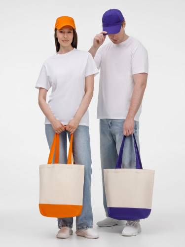 Бейсболка Convention, фиолетовая фото 10