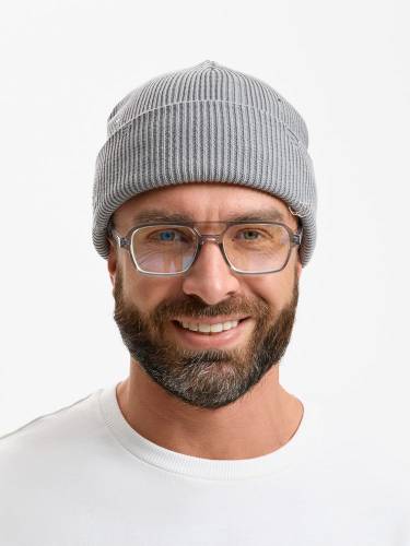 Шапка Ribelle, серая фото 5 Шапка Ribelle, серая фото 5