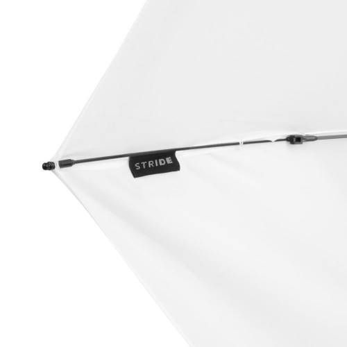 Зонт складной Luft Trek, белый фото 5