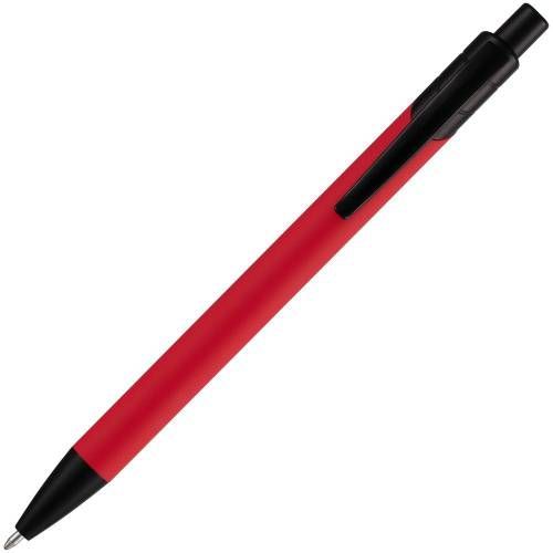 Ручка шариковая Undertone Black Soft Touch, красная фото 5