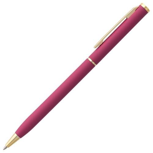Ручка шариковая Hotel Gold, ver.2, матовая розовая фото 4