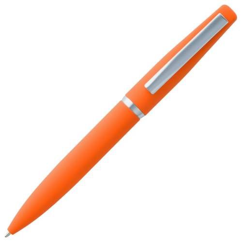 Ручка шариковая Bolt Soft Touch, оранжевая фото 4