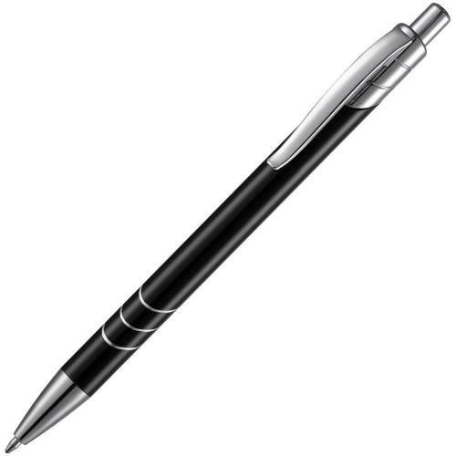 Ручка шариковая Undertone Metallic, черная фото 2