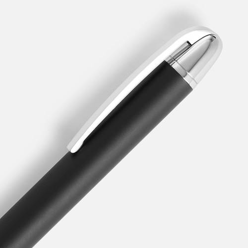 Ручка шариковая Arc Soft Touch, черная фото 4