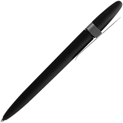 Ручка шариковая Prodir DS5 TSR Metal Clip, черная фото 5