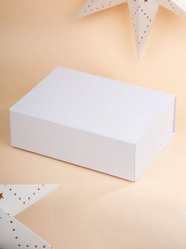 Коробка складная Portada, L, белая фото 6