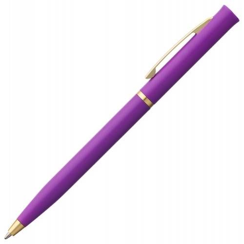 Ручка шариковая Euro Gold, фиолетовая фото 3