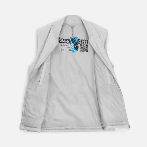 Жилет унисекс Warmbridge, черный фото 13