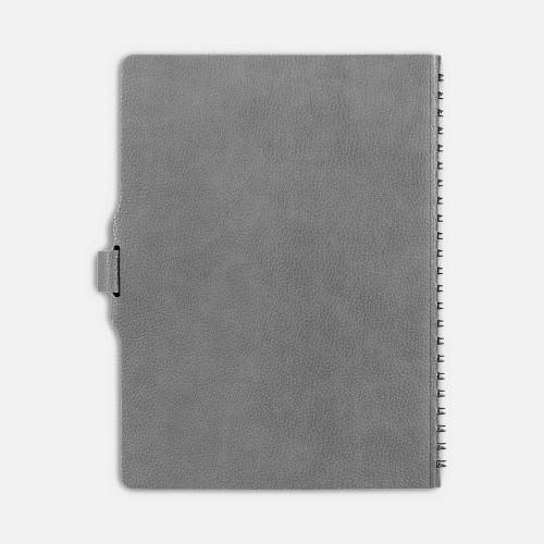 Ежедневник Strep Front на заказ, недатированный, серый фото 3