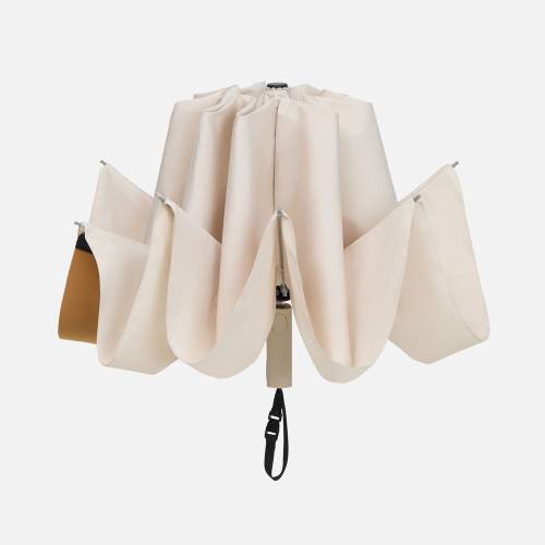 Зонт обратного сложения Easyroll, бежевый фото 8 Зонт обратного сложения Easyroll, бежевый фото 8