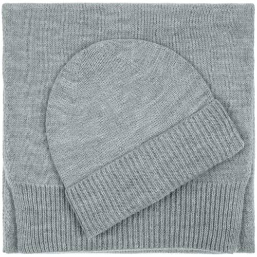 Шарф Cordelia, светло-серый фото 5