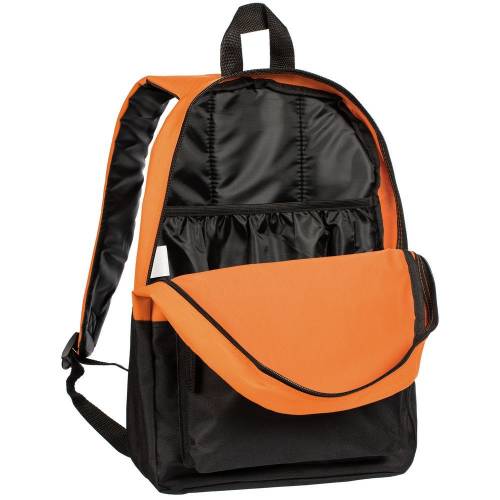 Рюкзак Base Up, черный с оранжевым фото 7