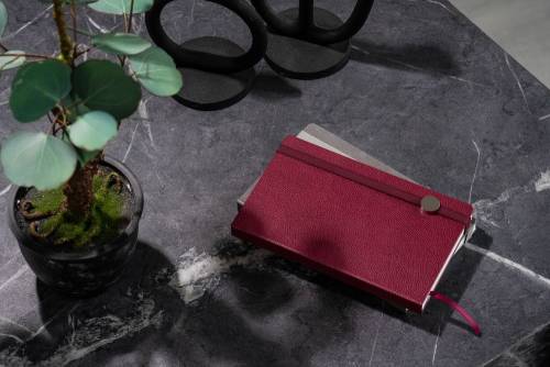 Ежедневник Nova Round, недатированный, красный фото 8