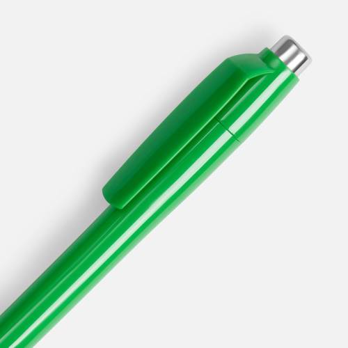 Ручка шариковая Klippa, зеленая фото 4