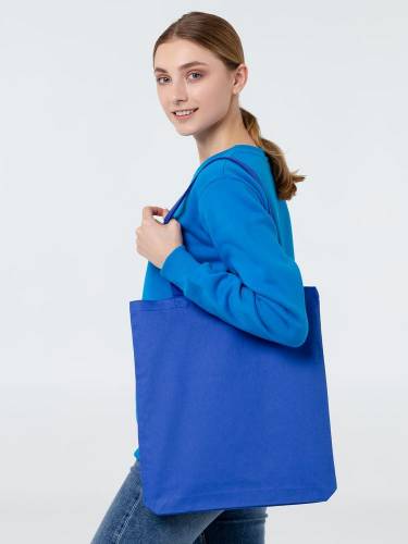 Холщовая сумка Avoska, ярко-синяя фото 7