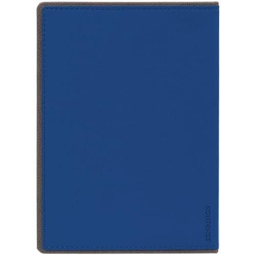 Ежедневник Frame, недатированный,синий с серым фото 5
