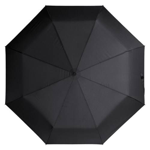 Зонт складной Classic, черный фото 3
