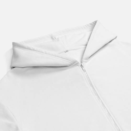 Толстовка унисекс оверсайз Sartoro, белая фото 4