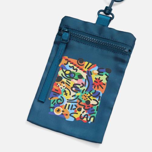 Спортивная сумка Verkko, темно-синяя фото 16