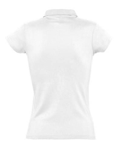 Рубашка поло женская Prescott Women 170, белая фото 3