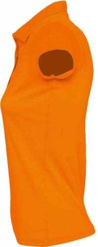 Рубашка поло женская Prescott Women 170, оранжевая фото 4